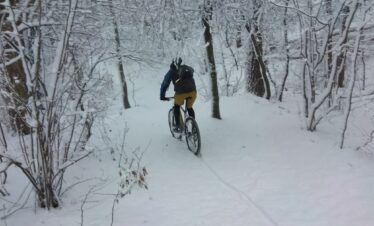 winter mtb tour