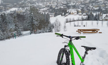 austria mountain bike winter