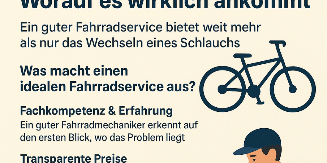 Der ideale Fahrradservice – Worauf es wirklich ankommt