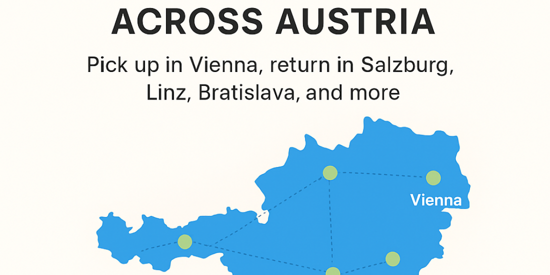 Flexible Bike Rentals Across Austria: Pick Up in Vienna, Return in Salzburg, Linz, Bratislava, and More