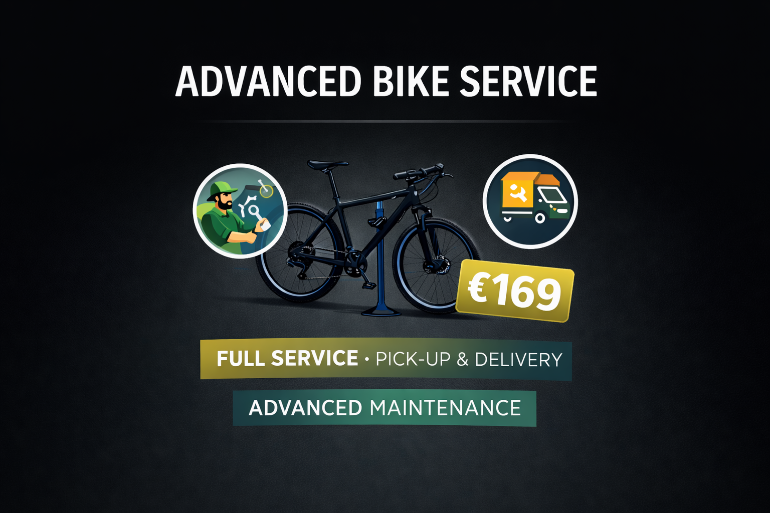 advanced bike service