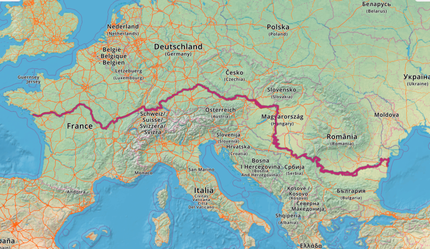 EuroVelo 6 — The Rivers Route