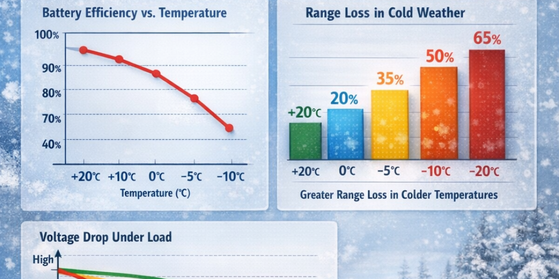 Battery Capacity of Electric Bicycles in Cold Weather: Deep Analysis, Real Behavior During Riding, and Practical Solutions