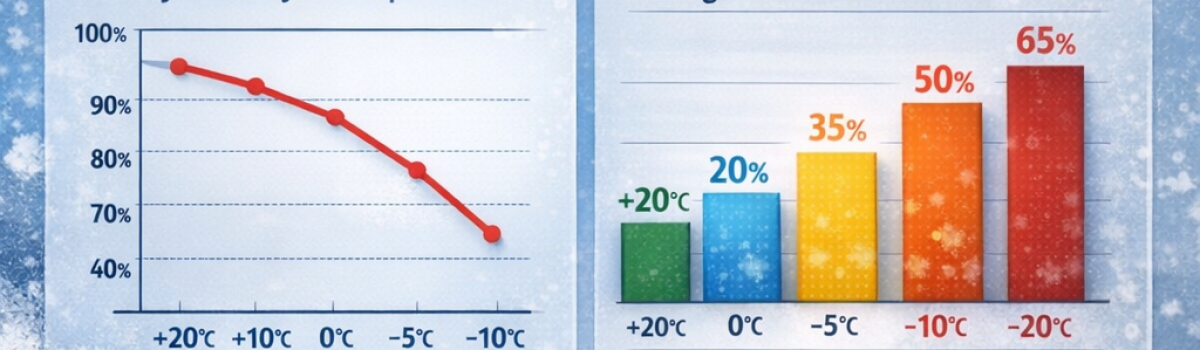 Battery Capacity of Electric Bicycles in Cold Weather: Deep Analysis, Real Behavior During Riding, and Practical Solutions