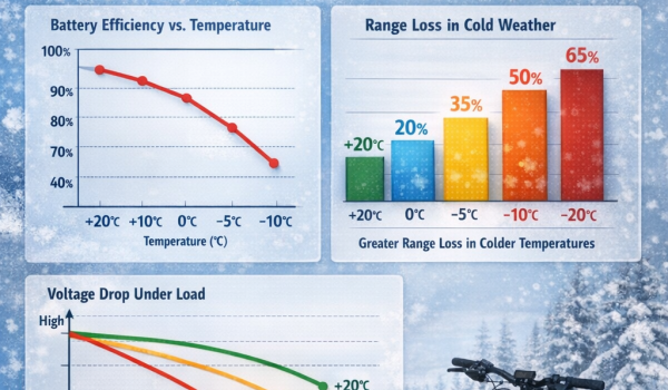 Battery Capacity of Electric Bicycles in Cold Weather: Deep Analysis, Real Behavior During Riding, and Practical Solutions