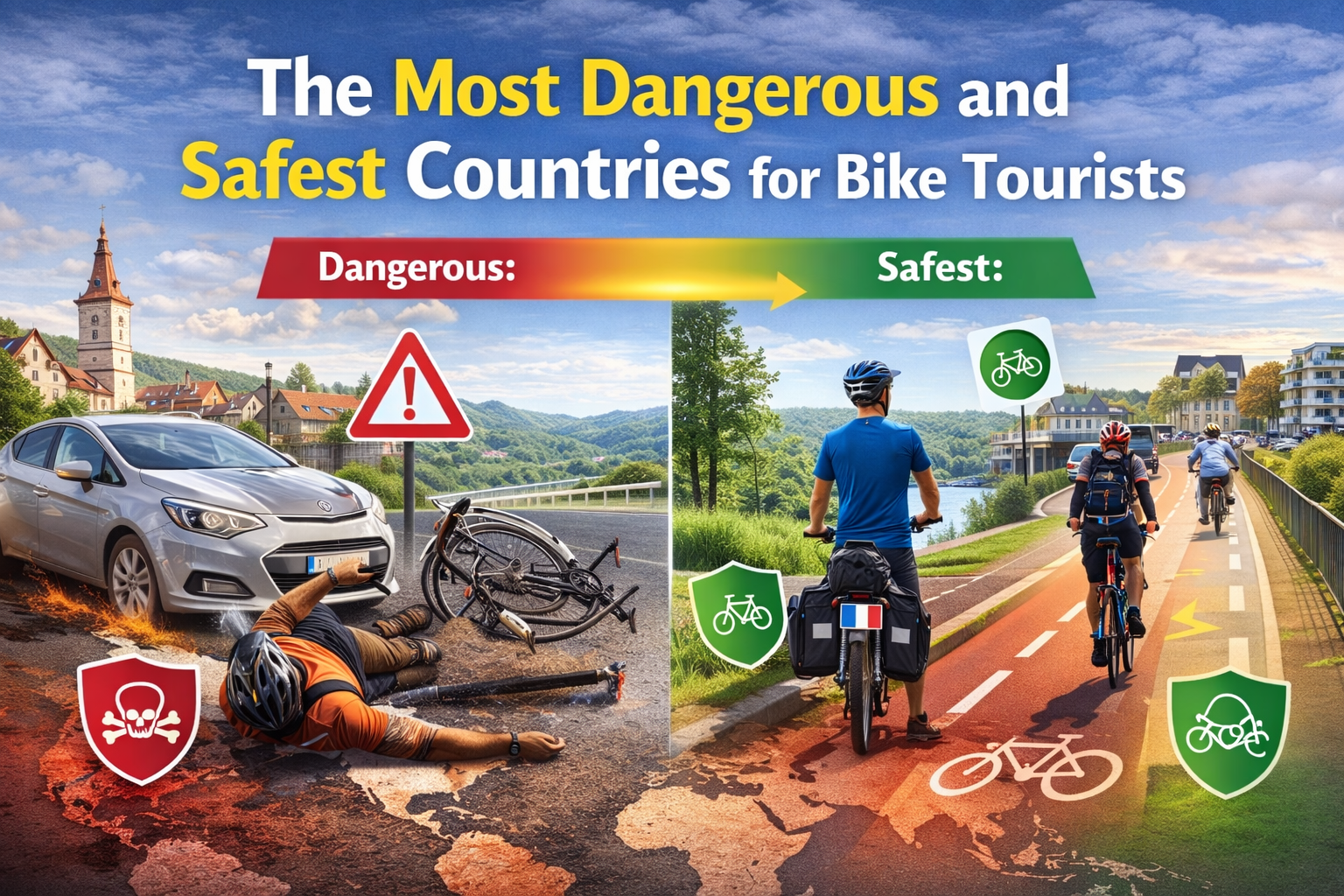 dangerous countries for cyclists
