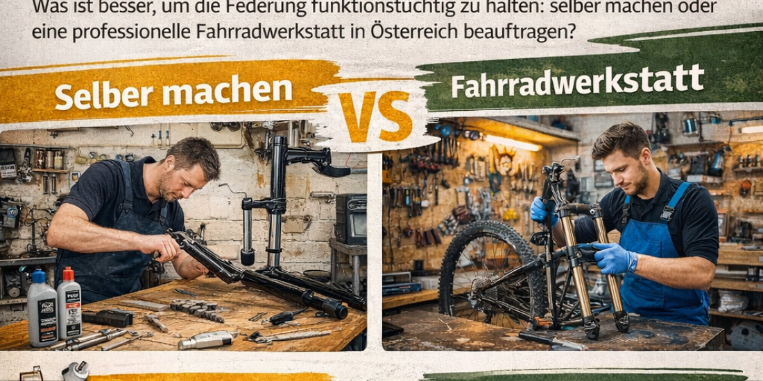 Service für Federgabel & Dämpfer: Selbst machen oder in die Fahrradwerkstatt geben?