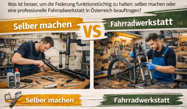 Service für Federgabel & Dämpfer: Selbst machen oder in die Fahrradwerkstatt geben?