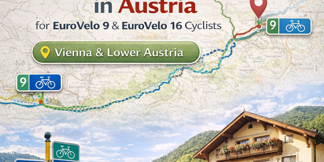 Bike-Friendly Hotels in Austria for EuroVelo 9 & EuroVelo 16 Cyclists