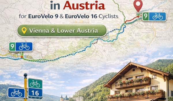 Bike-Friendly Hotels in Austria for EuroVelo 9 & EuroVelo 16 Cyclists