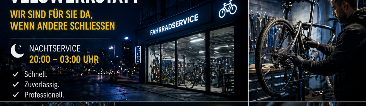 Bikeservice in Wien – Notfall Fahrradservice außerhalb der Öffnungszeiten