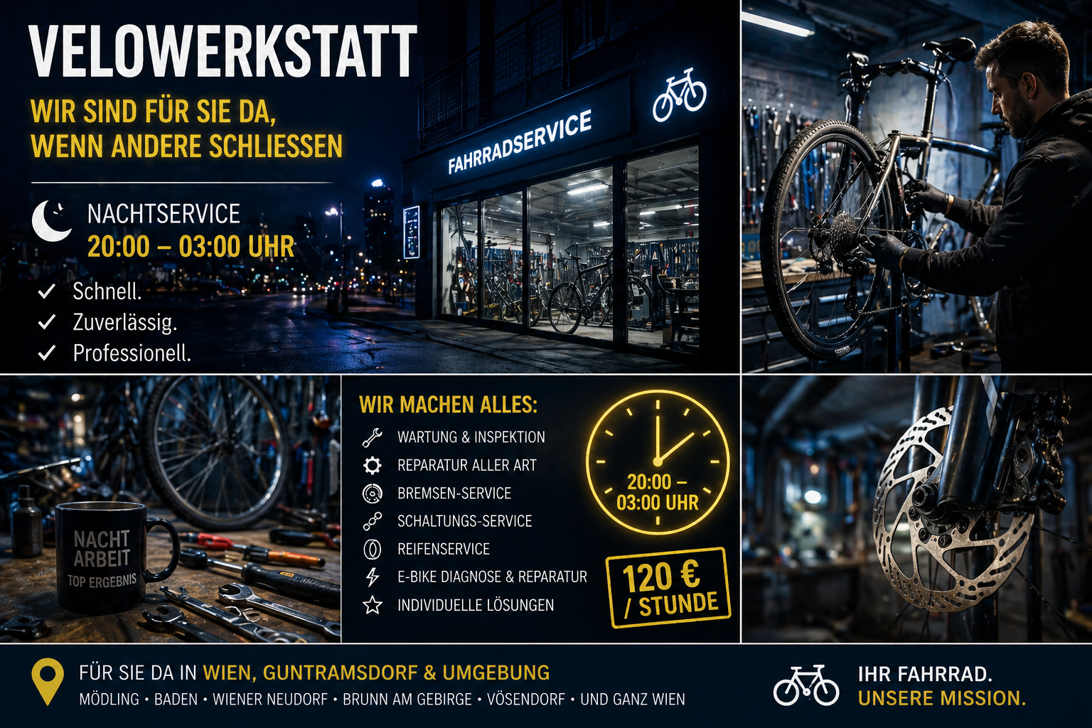 dringender Fahrradservice