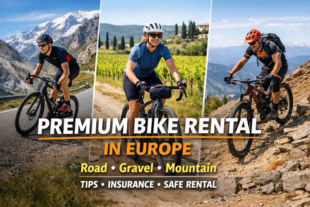 Premium Bike Rental in Europe: Everything You Need to Know Before You Book