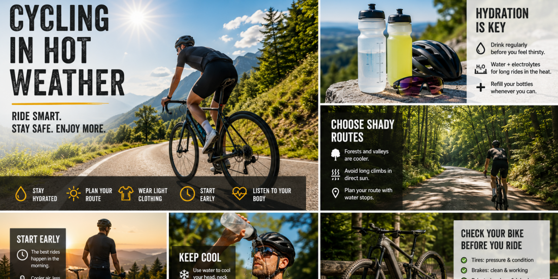 Cycling in Hot Weather: The Complete Guide to Safe and Enjoyable Summer Riding